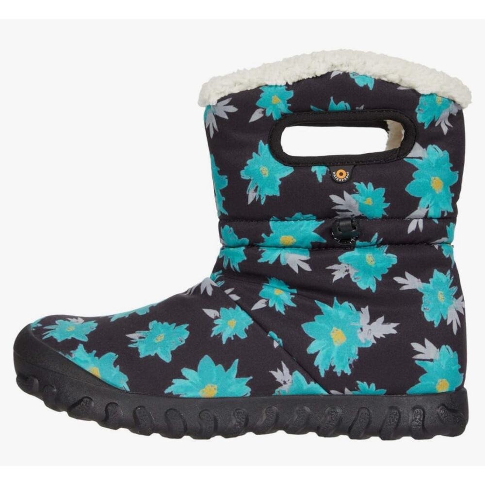 Bogs B-Moc Boots Mid Winter Painted Blue Winter Waterproof Women's 6 New